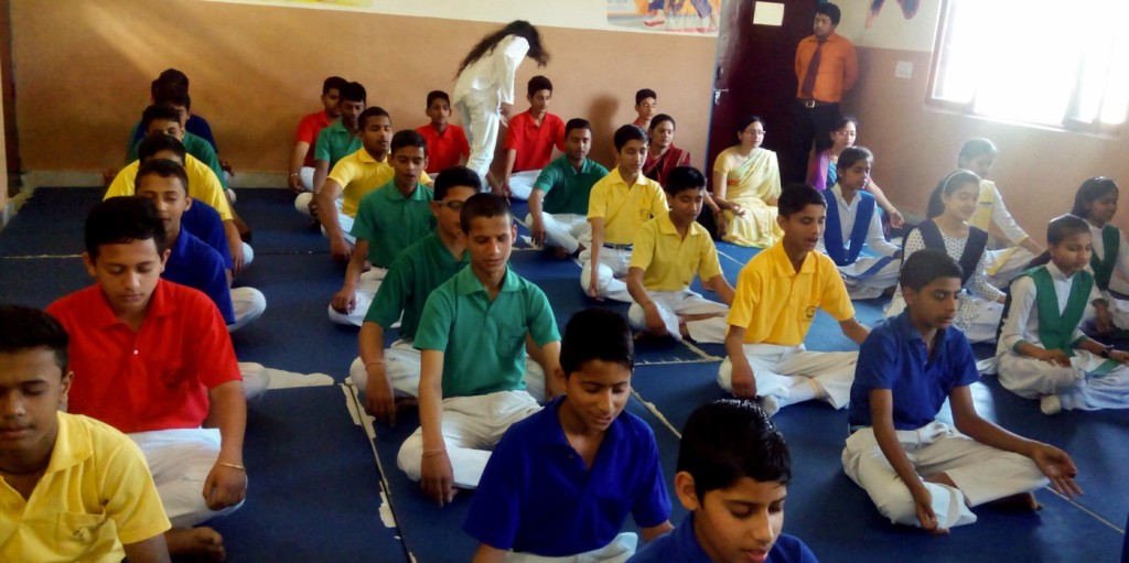 Mindfulness & Meditation To Primary School Childrens In India