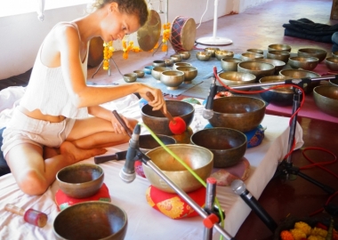 Tibetan Singing Bowls Sound Healing Teacher Training India