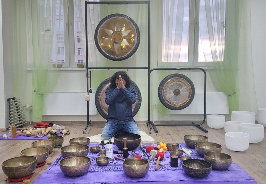 Gong Master Practitioner Training India,Shamanic Gong Healing Training India