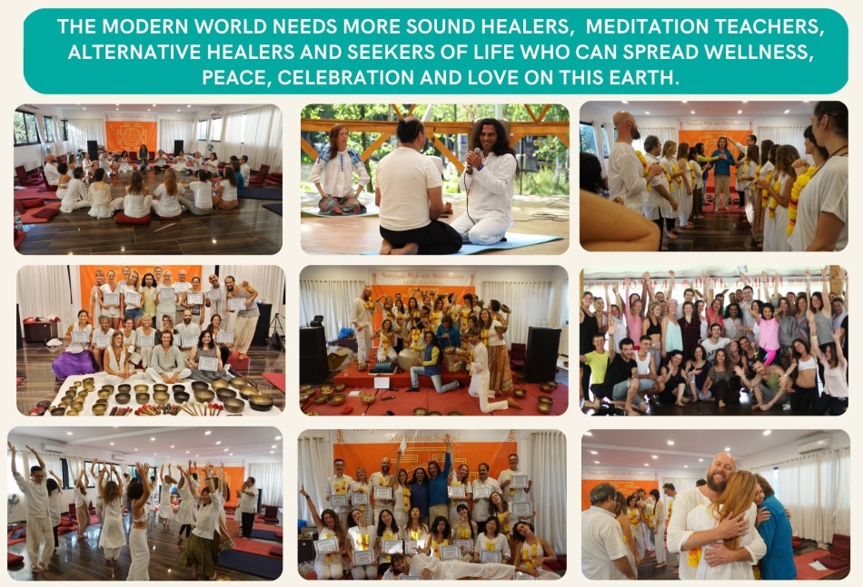 Satyam Shivam Sundaram Sound healing Meditation School India