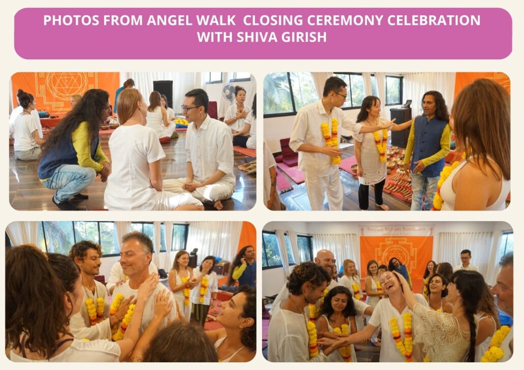  All Participants Wear White – A White Clothing Theme Full Moon Special Mandala Tantra Retreat Goa india 